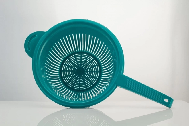 Cedzak, cedzak z rączką 20 cm, POLSKI PRODUKT