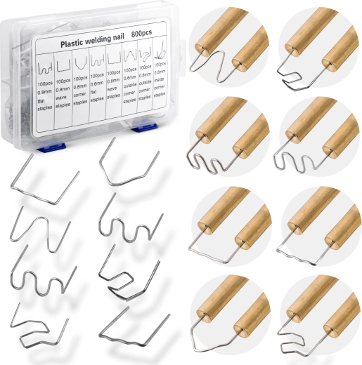 Zestaw zszywek do zgrzewarki do plastiku 800 szt. Humberg