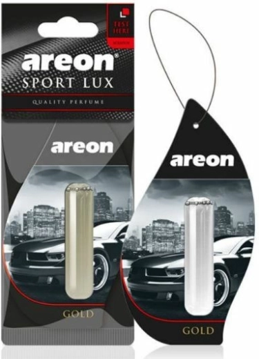 Żelowy odświeżacz do auta Areon Sport Lux Liquid Gold 5 ml