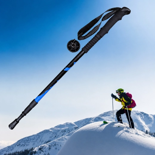 Regulowany kij trekkingowy do nordic walking 65–135 cm