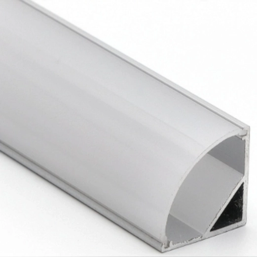 Solight narożna aluminiowa listwa do taśm LED z mlecznym dyfuzorem 1 m
