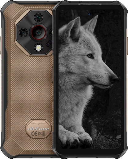 Wytrzymały smartfon Ulefone Armor X16 Pro 5G 8/256 GB brązowy
