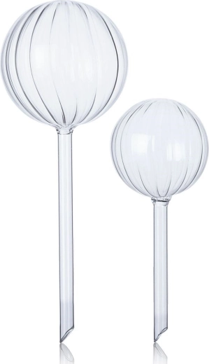 Szklane kule nawadniające do roślin, 2 szt.