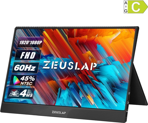 Przenośny monitor dotykowy Zeuslap Z15ST 15,6" Full HD IPS