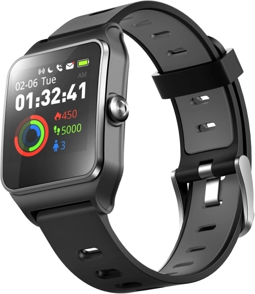 Inteligentny zegarek sportowy Umax U-Band P1 PRO czarny