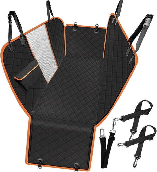 Wodoodporny pokrowiec samochodowy na tylną kanapę dla psów PETSI, uniwersalny rozmiar