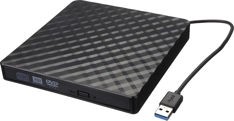 Zewnętrzna nagrywarka USB 3.0 DVD/CD Renew Force – 1 szt.