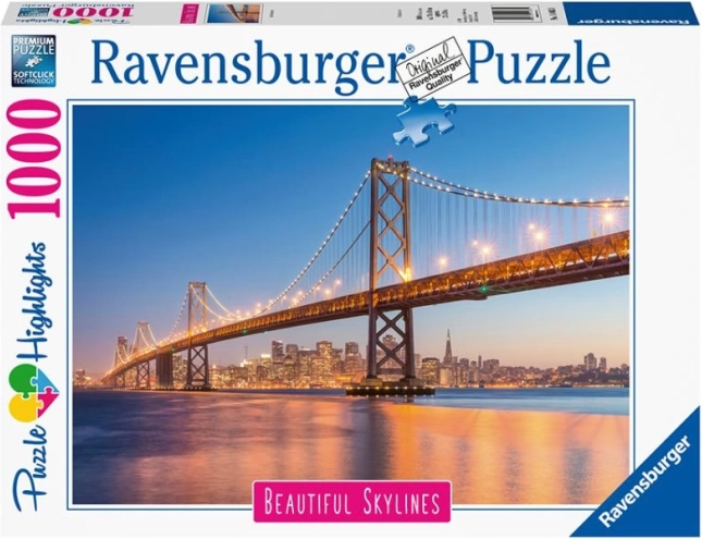 Puzzle San Francisco - 1000 elementów