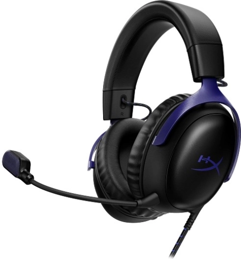 HyperX Cloud III gamingowy zestaw słuchawkowy czarny/niebieski