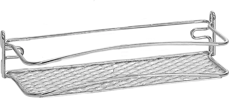 Chromowana półka łazienkowa 25 × 10 × 7 cm