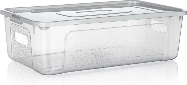 Plastowy pojemnik do przechowywania z pokrywką MULTIBOX 5 l