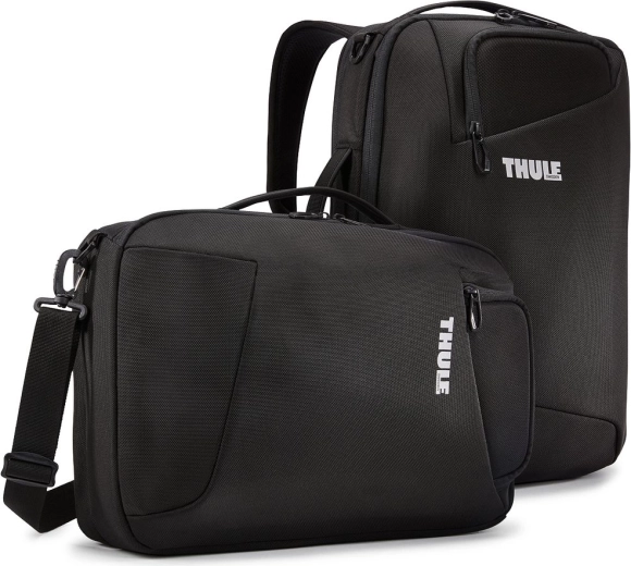 Thule Accent konwertowalna torba i plecak na laptopa 17 l czarny