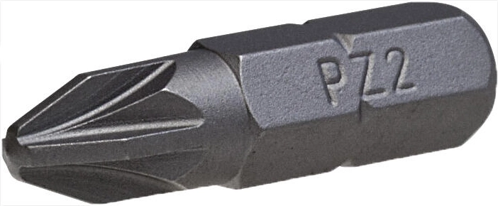 Nasadka bit Pozidriv 1×25 mm, zestaw 3 szt. STALCO