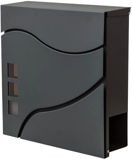 Skrzynka pocztowa Stork 37 × 37 × 10,5 cm, ocynkowana i malowana proszkowo