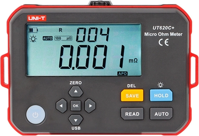 Uni-T UT620C+ cyfrowy mikroohmometr