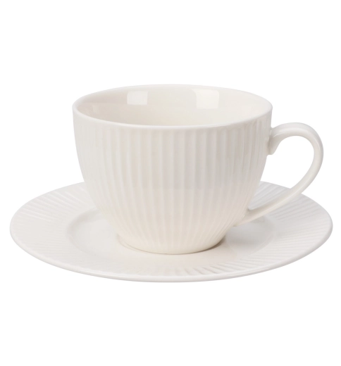Porcelanowa filiżanka ze spodkiem 240 ml z New Bone China