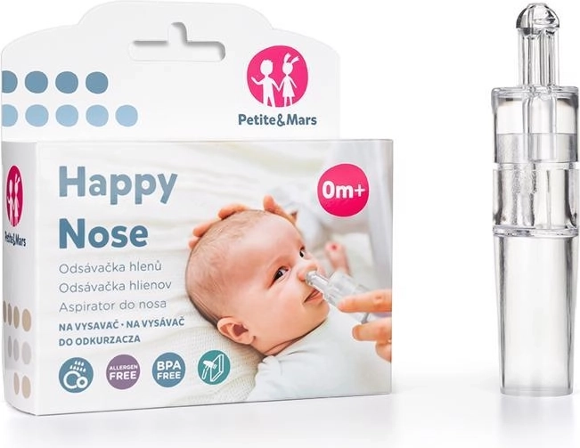 Odsysacz kataru do odkurzacza PETITE & MARS Happy Nose 0 m+