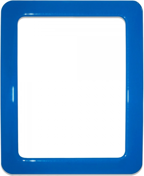 Magnetyczna samoprzylepna ramka o wymiarach 19,0 x 23,8 cm – niebieska