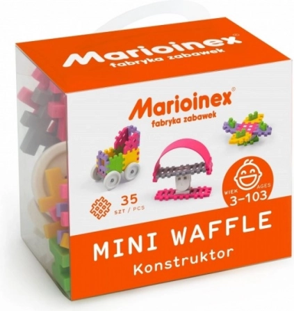 Mini wafle 35 sztuk dziewczynka