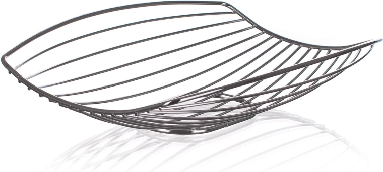 Koszyk na owoce Linea chrom 30 × 20,5 × 7 cm
