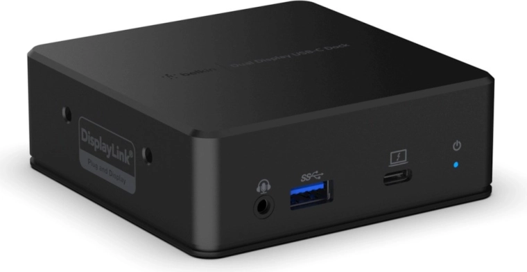 Belkin stacja dokująca USB‑C z podwójnym wyświetlaczem (85 W, DisplayLink)