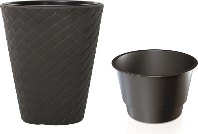 Donica Matuba z wkładem 30 cm antracyt