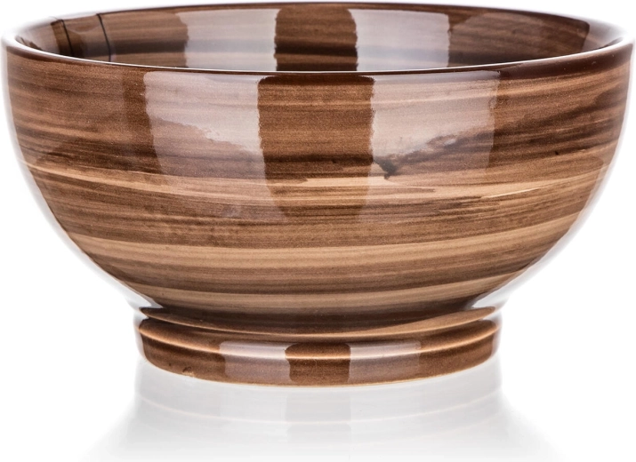 Ceramiczna miska PALAS 14,3 cm brązowa