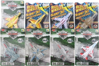 Metalowy samolot 12 cm