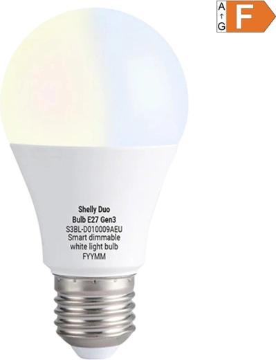 Shelly Duo Bulb Gen3 inteligentna żarówka LED E27