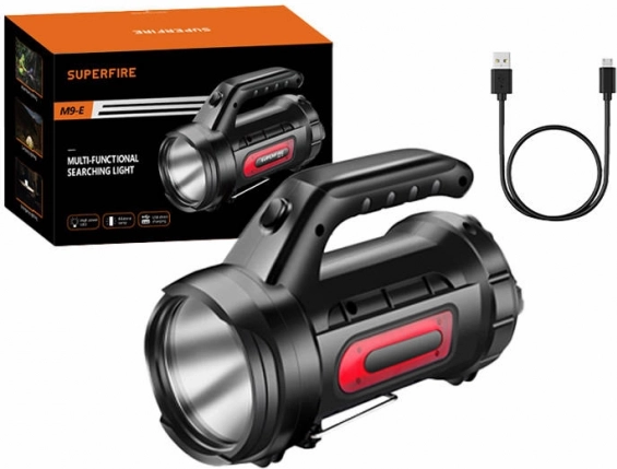Latarka Superfire M9-E 900 lm USB