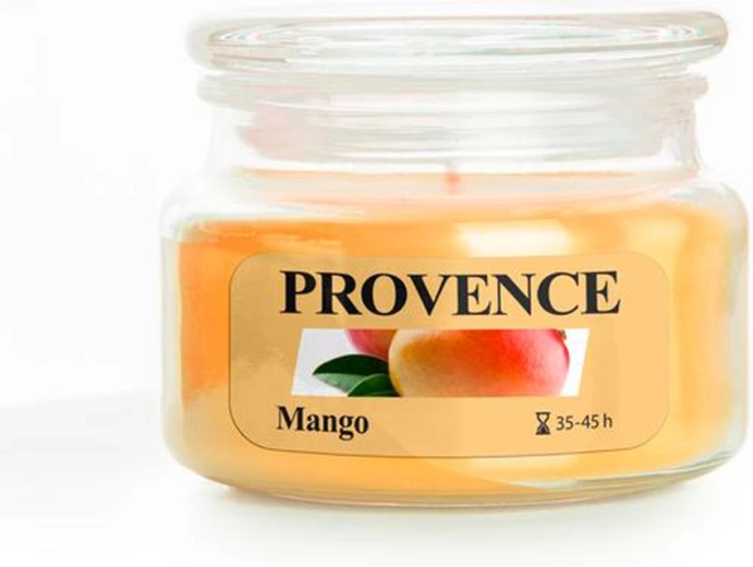 Świeca zapachowa w szkle PROVENCE mango 45 godzin