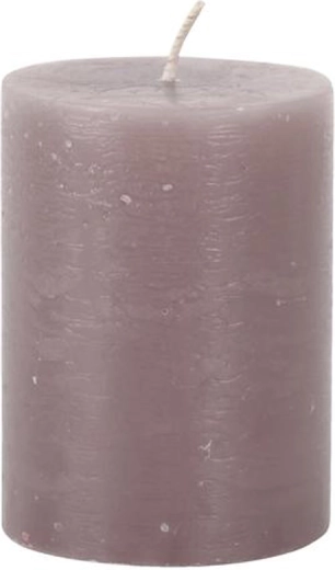 Rustykalna świeca PROVENCE taupe 10 cm