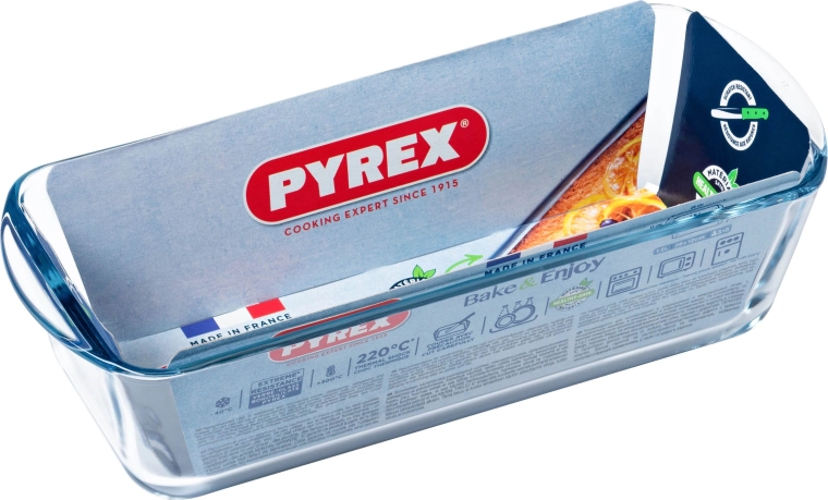 Szklana forma do keksu Pyrex 1,5 l
