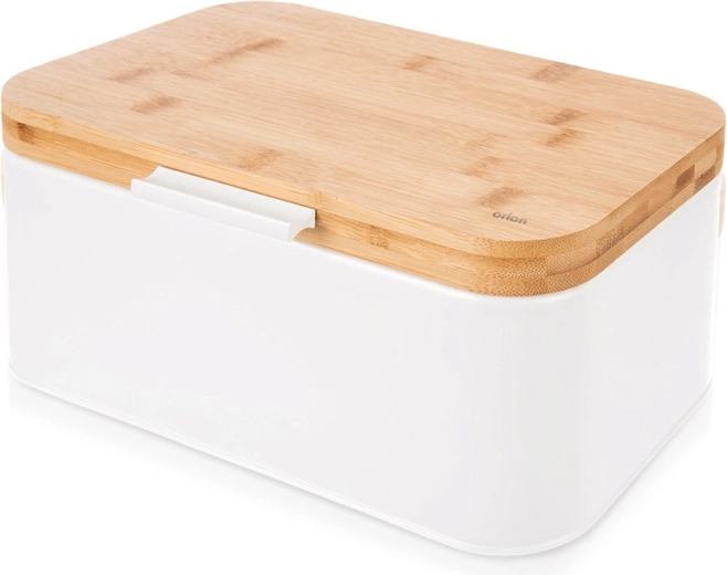Chlebak Orion Whiteline biały 30 × 19,5 × 14,5 cm