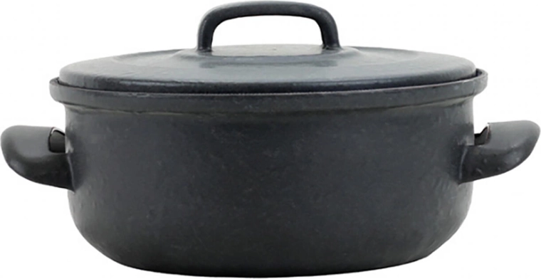 Emaliowany garnek z pokrywką 20 cm, 2 l BSE