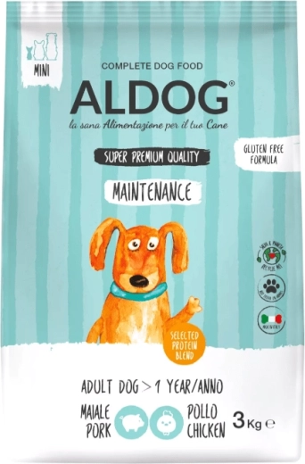 Aldog Maintenance Mini granulat dla aktywnych dorosłych psów małych ras 3 kg