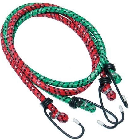 Elastyczne paski mocujące z hakami 1,0 m x 10 mm (2 szt.)