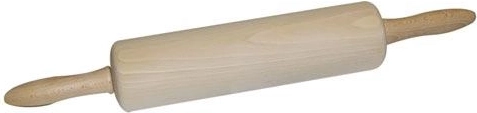 Dwuręczny drewniany wałek do ciasta 25,5 × 6,5 cm