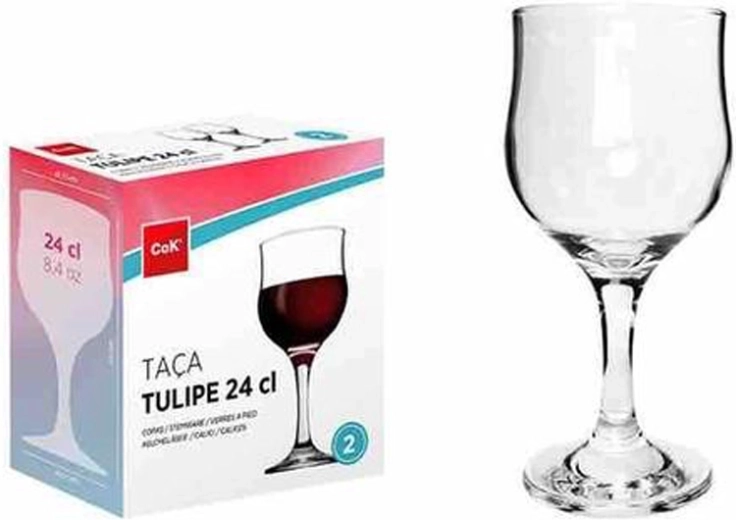 Zestaw kieliszków do czerwonego wina Tulipe 240 ml (2 szt.)