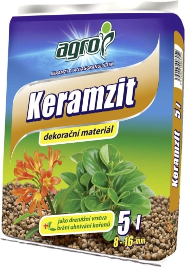 Keramzyt 8–16 mm 5 l AGRO