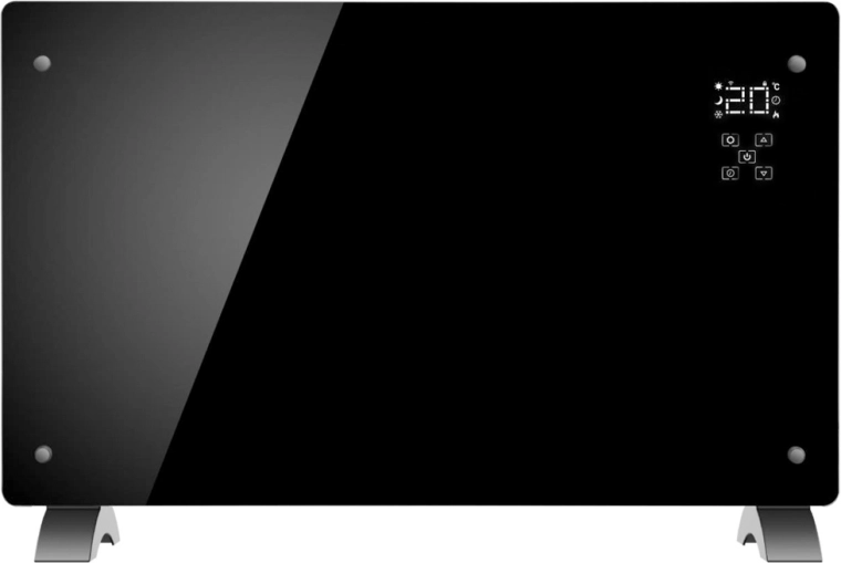 szklany grzejnik konwekcyjny z Wi‑Fi MalTec CH7000DWB 2000 W