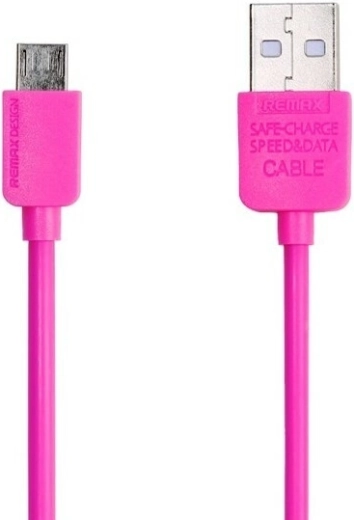 Różowy kabel micro USB 1 m REMAX