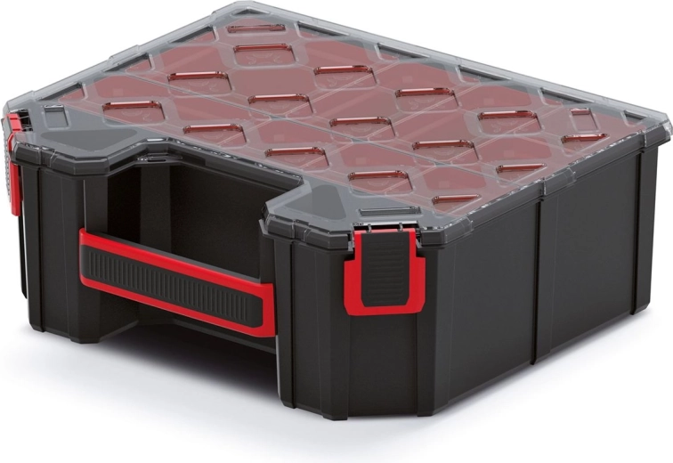 Wysoki organizer TAGER CARBO PLUS z pudełkami 284 × 243 × 105 mm