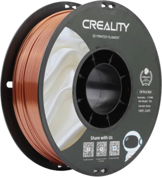Filament CR-PLA Silk Creality miedziany