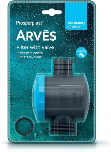 Filtr z zaworem 1" do beczki na deszczówkę Prosperplast