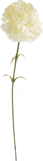 Sztuczny goździk żółty 60 cm