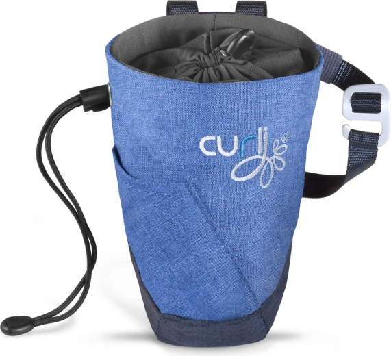 Curli saszetka na smakołyki V2 niebieska