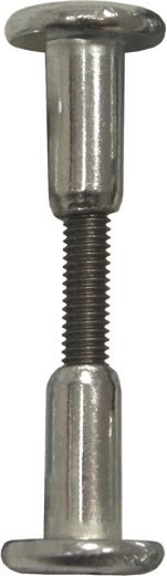 Okucie łączące 32 mm z ocynkowanej stali, 50 szt.