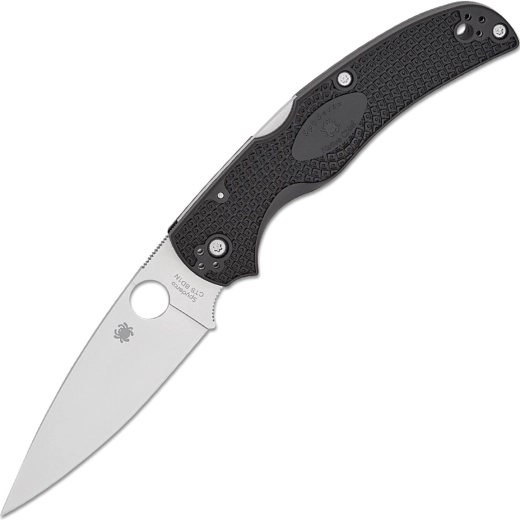 Nóż składany SPYDERCO Native Chief Lightweight, czarny, satynowy