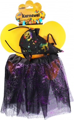 Strój karnawałowy Czarownica i Pająk